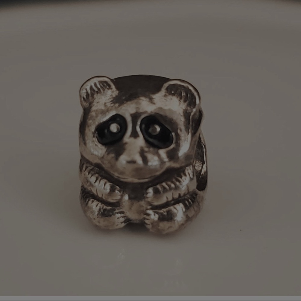 Retired Pandora Panda Sterling Silver Charm
